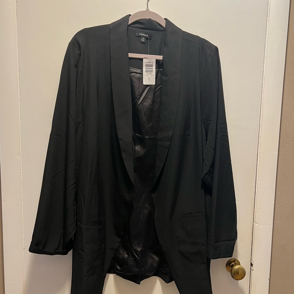 Women’s Torrid Plus Size 4 Classic Black Women's Blazer